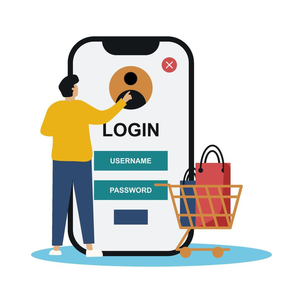 Customer Login Page Image